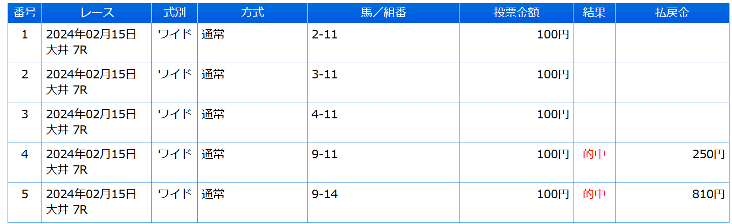 大井 ワイド2